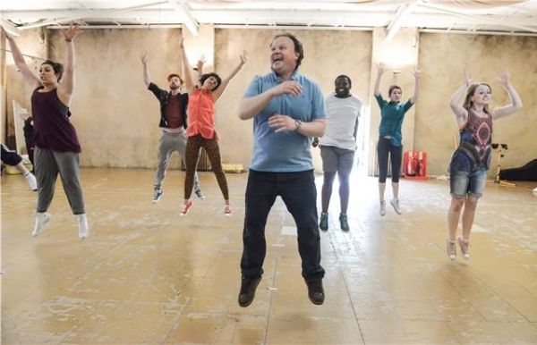 Photo Flash: First Look at Justin Fletcher, Ronni Anocona & More in Rehearsal for MIF's THE TALE OF MR. TUMBLE  Image