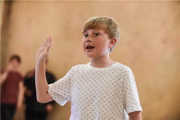 Photo Flash: First Look at Justin Fletcher, Ronni Anocona & More in Rehearsal for MIF's THE TALE OF MR. TUMBLE  Image