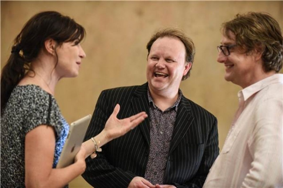 Ronni Ancona, Justin Fletcher & Will Brenton at 