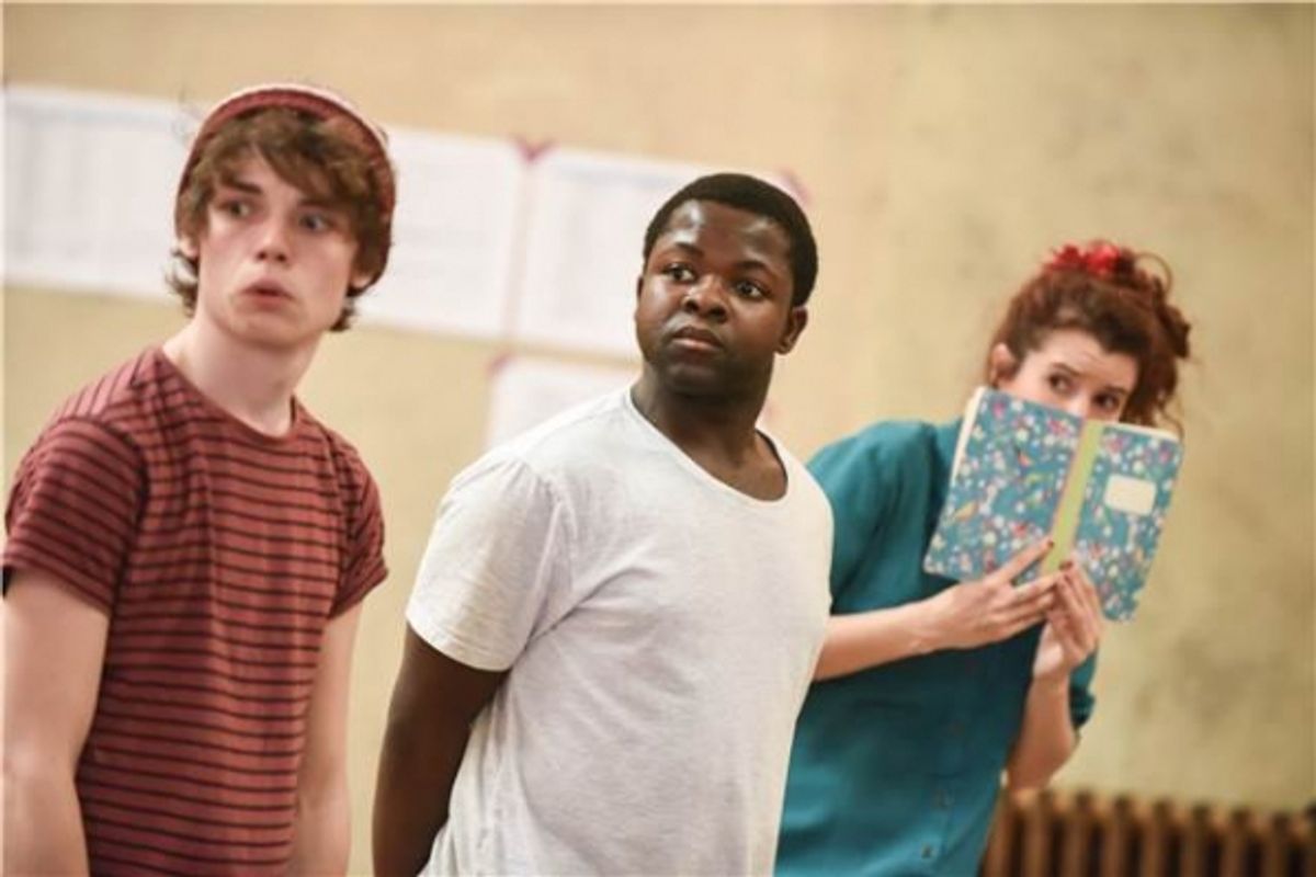 Tom Mackley, Nicholas McClean, Lizzie Franks at 