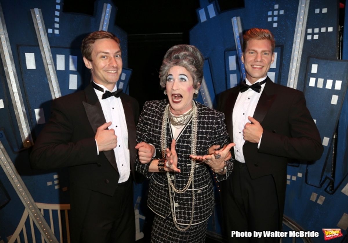 Brandon Haagenson, Mrs. Smith and Ken Lear at 