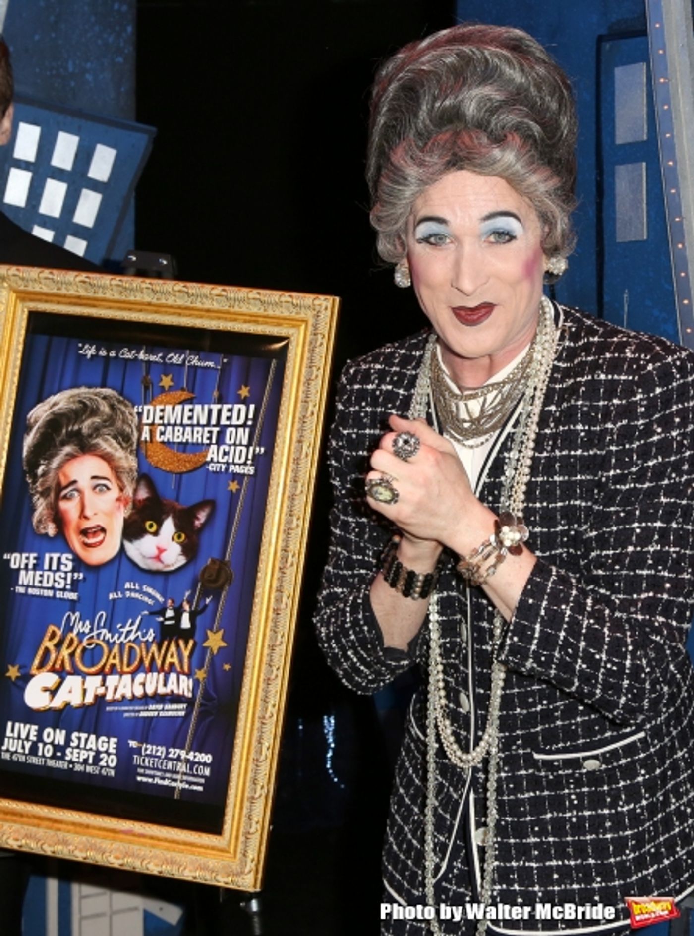 Photo Coverage: Mrs. SMITH'S BROADWAY CAT-TACULAR Meets the Press!  Image