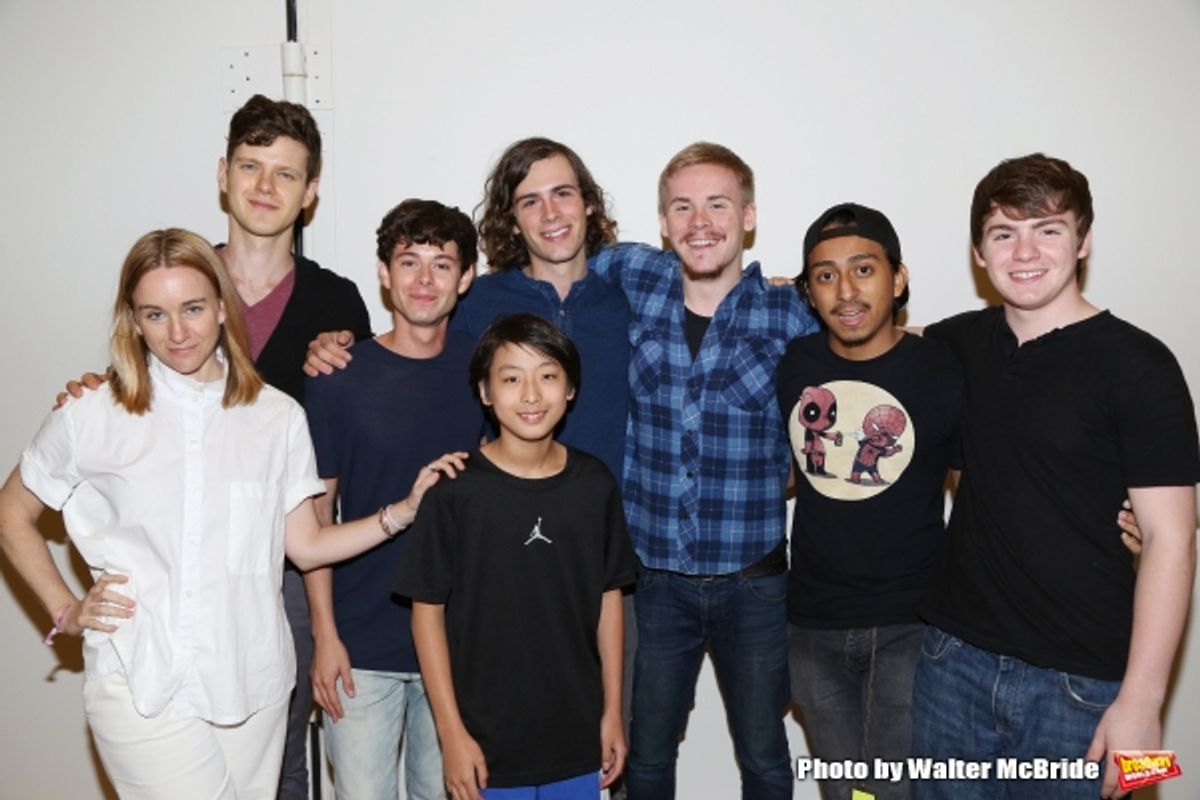 Emily Cass McDonnell, Peter Mark Kendall, Paul Iacono, Zane Pais, Bradley Fong, Sea McHale, Tony Revolori and Jack DiFalco  at 