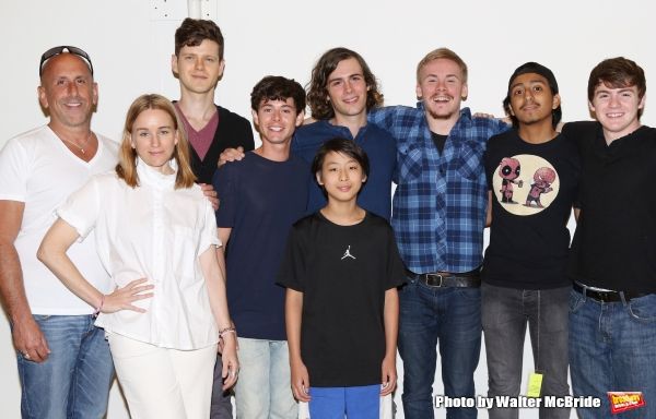 Director Scott Elliott, Emily Cass McDonnell, Peter Mark Kendall, Paul Iacono, Zane P Photo