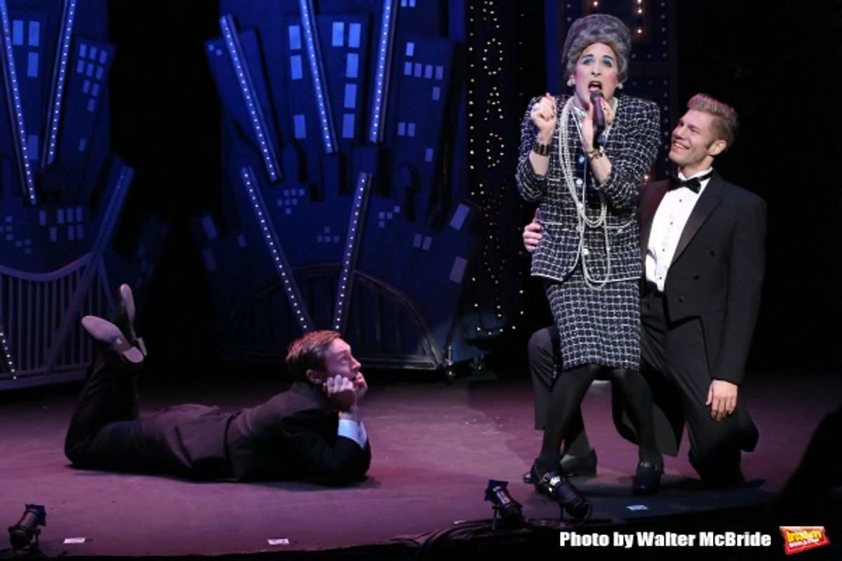 Brandon Haagenson, Mrs. Smith and Ken Lear at 