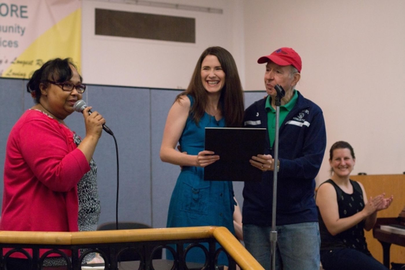 Photo Flash: Sing For Your Seniors & BC/EFA Partner to Donate Piano to Encore Community Services Center  Image