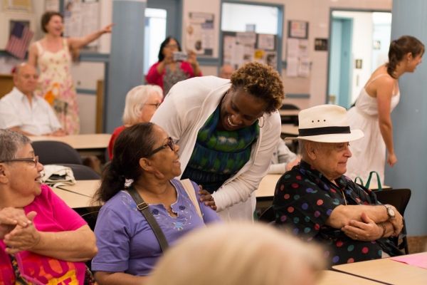 Photo Flash: Sing For Your Seniors & BC/EFA Partner to Donate Piano to Encore Community Services Center — photo 18 of 25