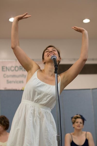Photo Flash: Sing For Your Seniors & BC/EFA Partner to Donate Piano to Encore Community Services Center — photo 2 of 25