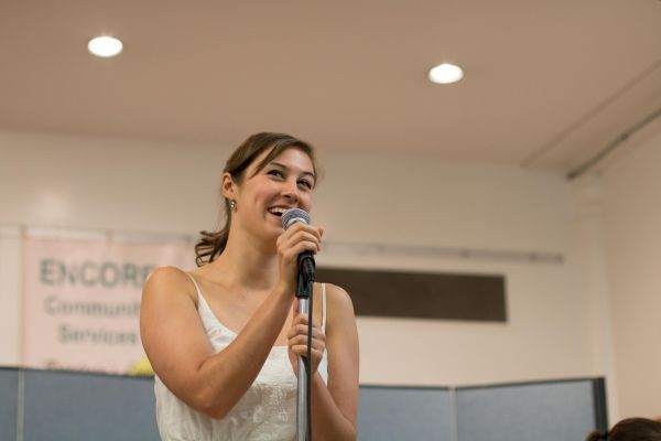 Photo Flash: Sing For Your Seniors & BC/EFA Partner to Donate Piano to Encore Community Services Center — photo 1 of 25