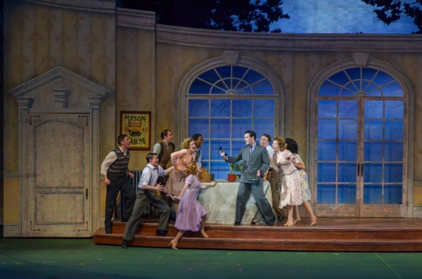 Photo Flash: First Look at Patti Murin, Colin Donnell, Nancy Opel & More in HOLIDAY INN at The Muny  Image