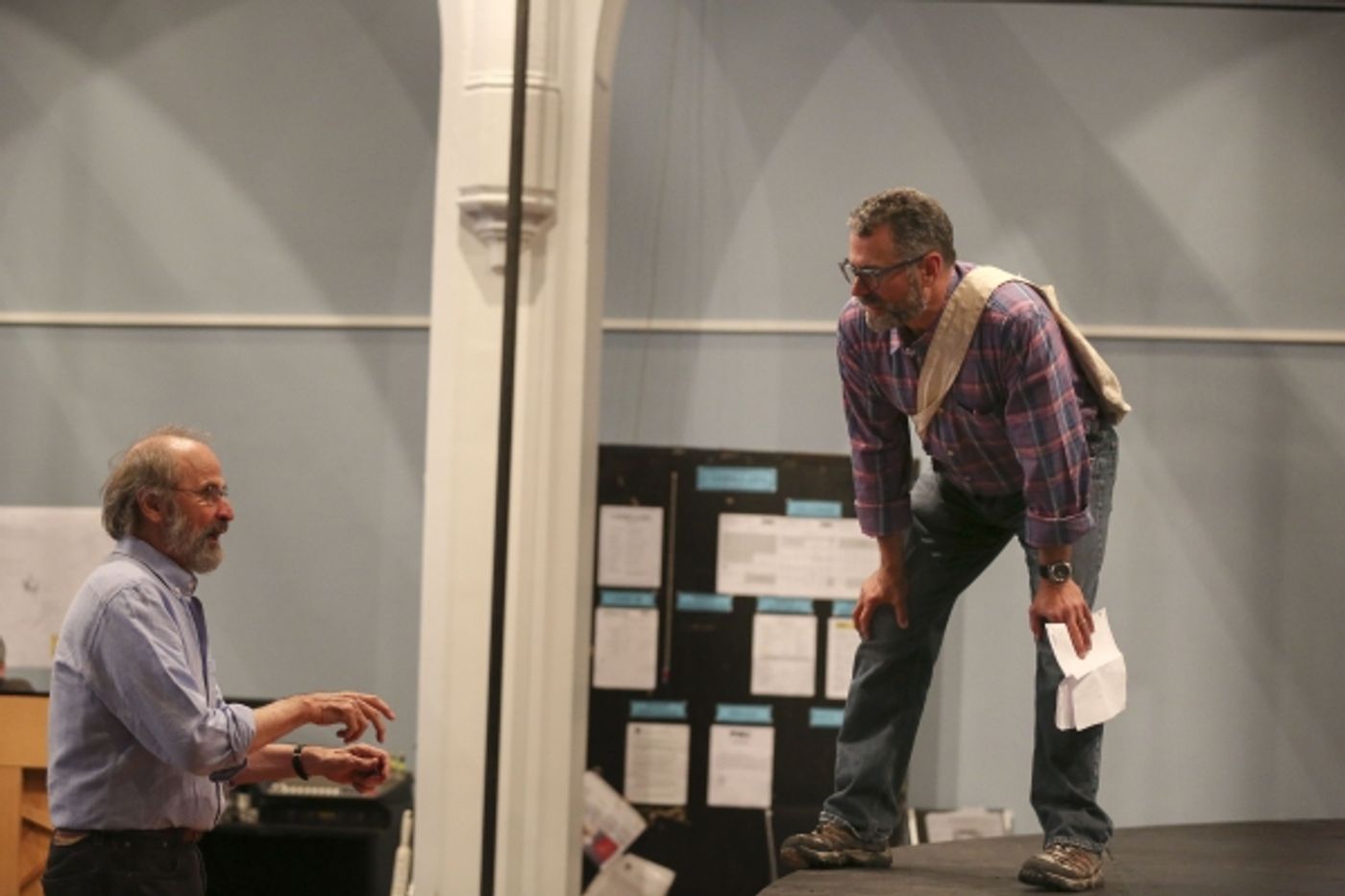 Photo Flash: Lily Rabe, Hamish Linklater, Raul Esparza & More Prep to Take on Shakespeare in the Park's CYMBELINE  Image