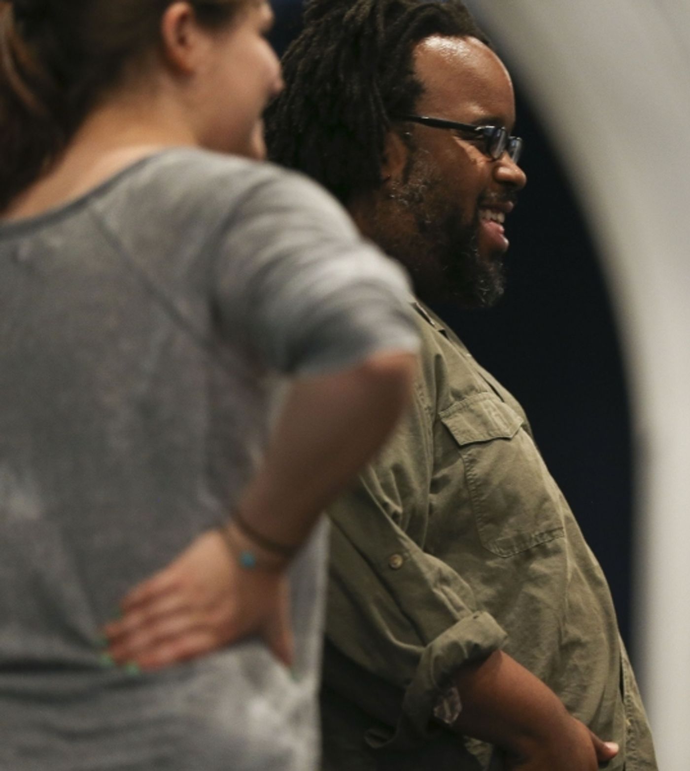 Photo Flash: Lily Rabe, Hamish Linklater, Raul Esparza & More Prep to Take on Shakespeare in the Park's CYMBELINE  Image