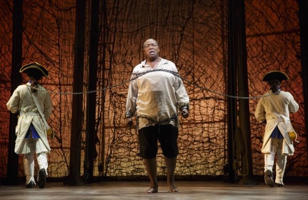 Photo Flash: Anthem of Hope! First Look at Josh Young, Erin Mackey, Tom Hewitt, Chuck Cooper and More in Broadway's AMAZING GRACE Image