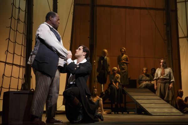 Photo Flash: Anthem of Hope! First Look at Josh Young, Erin Mackey, Tom Hewitt, Chuck Cooper and More in Broadway's AMAZING GRACE Image