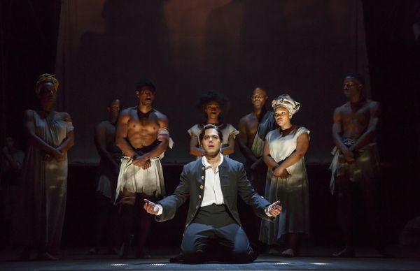 Photo Flash: Anthem of Hope! First Look at Josh Young, Erin Mackey, Tom Hewitt, Chuck Cooper and More in Broadway's AMAZING GRACE Image