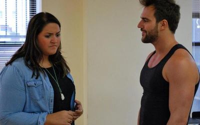 Hayley Anna Noris (Alyssa) and BJ Gruber (Nate) Photo
