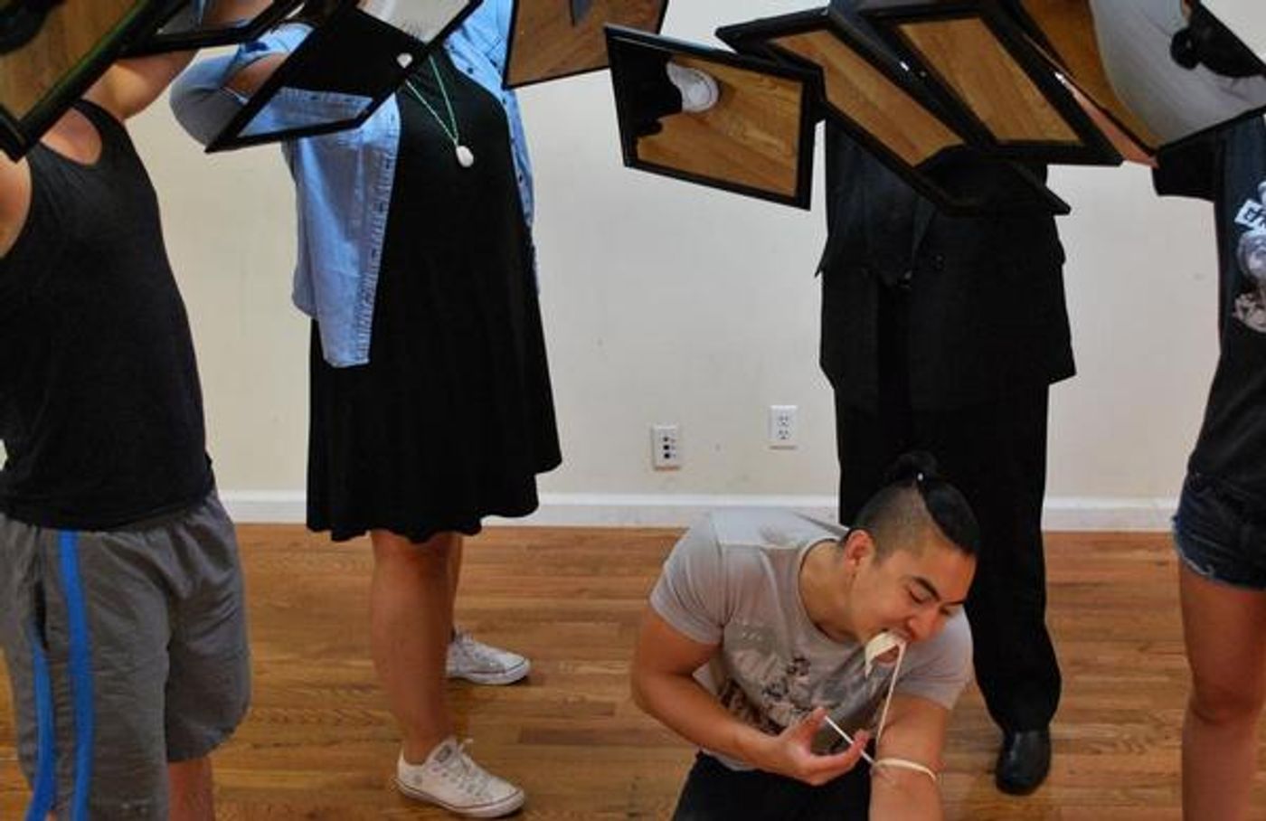 Photo Flash: Sneak Peek at NYMF's WEARING BLACK in Rehearsals  Image