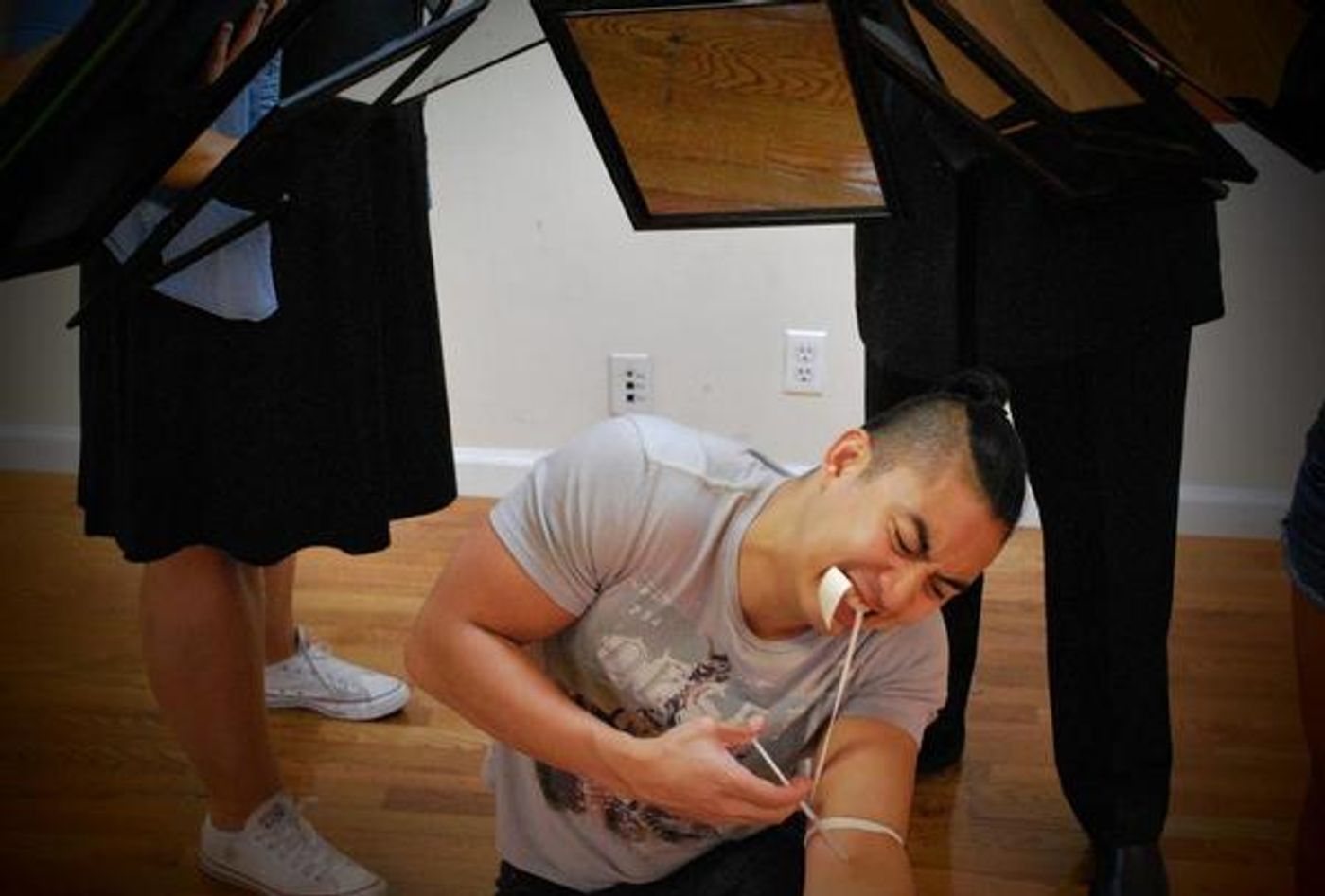 Photo Flash: Sneak Peek at NYMF's WEARING BLACK in Rehearsals  Image