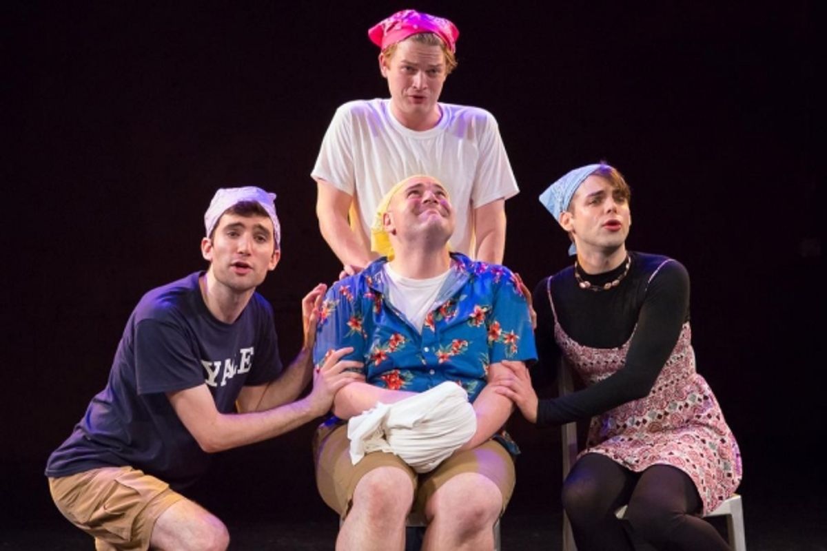 Christopher Geary (top), Zack Segel, Amir Wachterman, Tommy Heleringer (bottom, l to r) at 