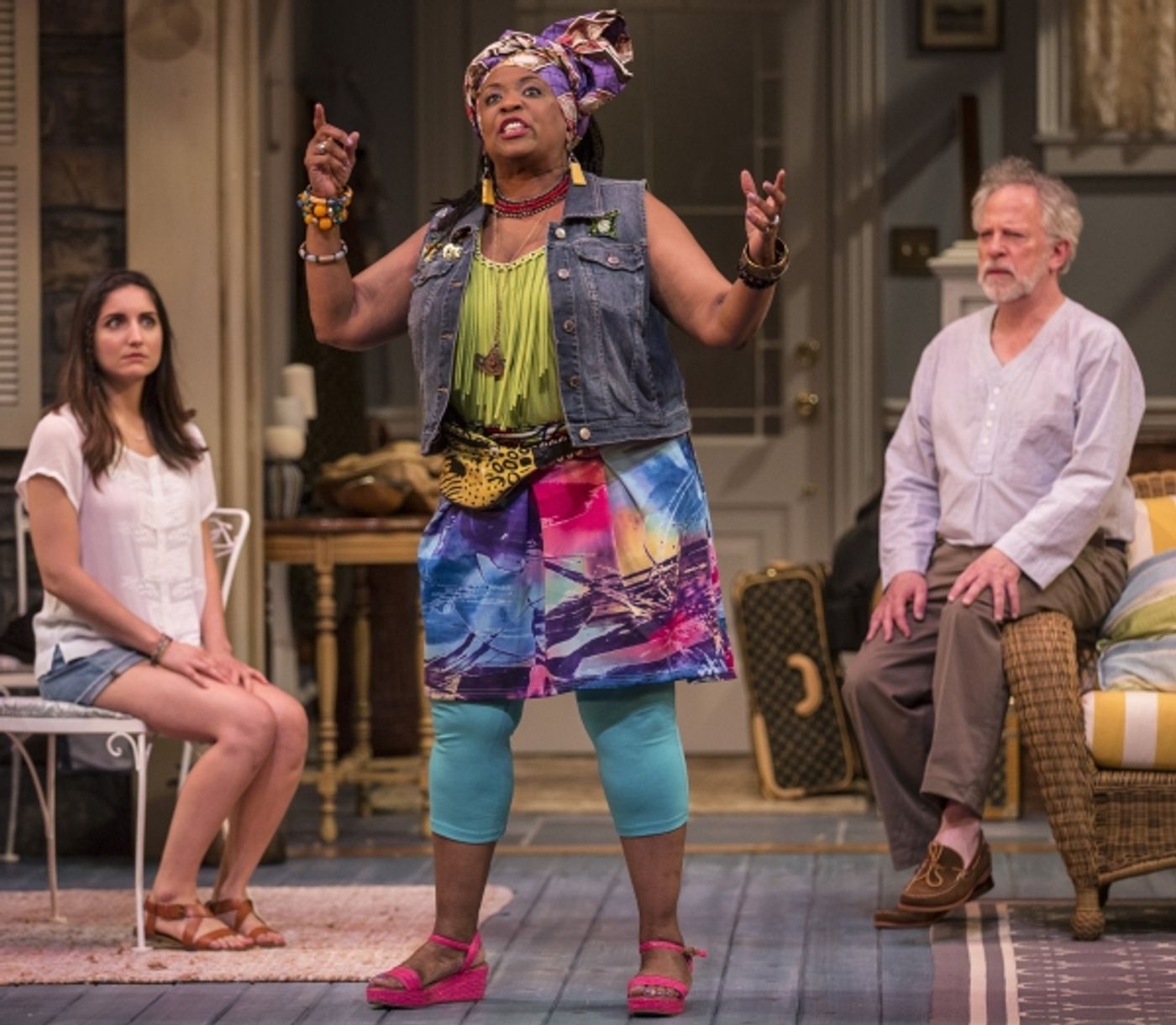 Photo Flash: First Look at Ross Lehman, Janet Ulrich Brooks, & More in Goodman Theatre's VANYA AND SONIA AND MASHA AND SPIKE  Image