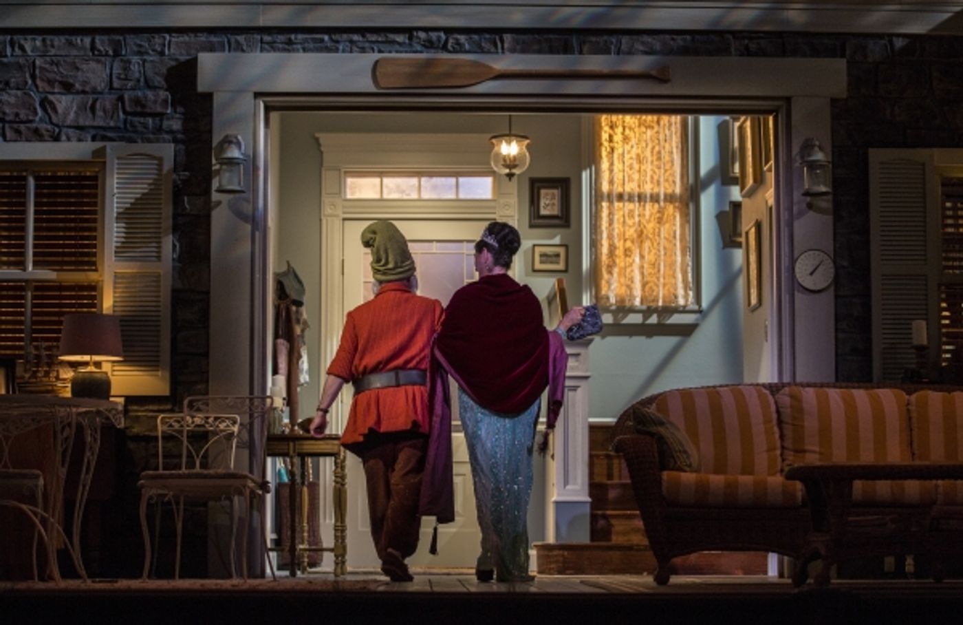 Photo Flash: First Look at Ross Lehman, Janet Ulrich Brooks, & More in Goodman Theatre's VANYA AND SONIA AND MASHA AND SPIKE  Image