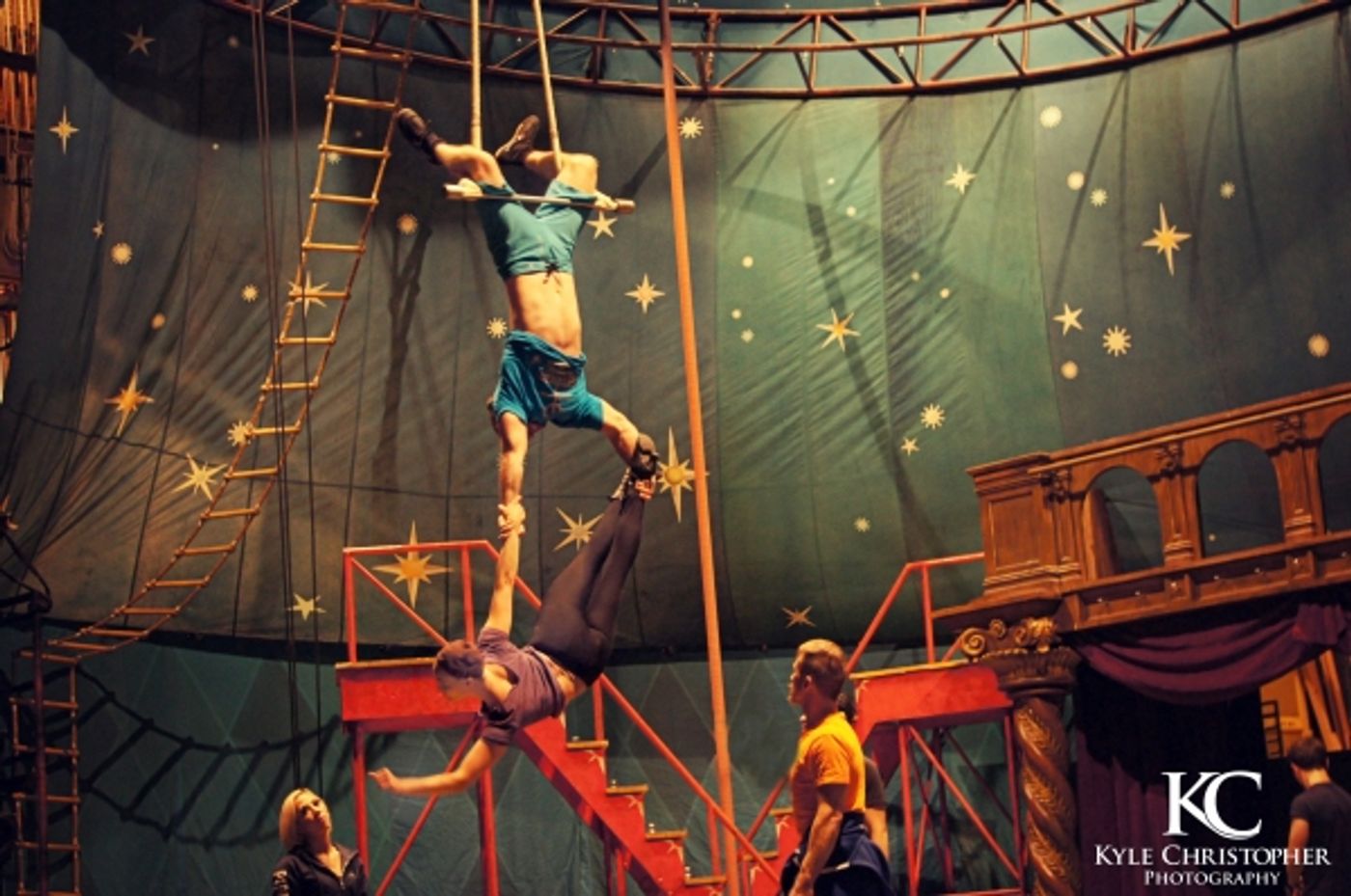 Exclusive Photo Flash: PIPPIN Tour Meets the Press at Music Hall at Fair Park; Rehearsal Sneak Peek!  Image