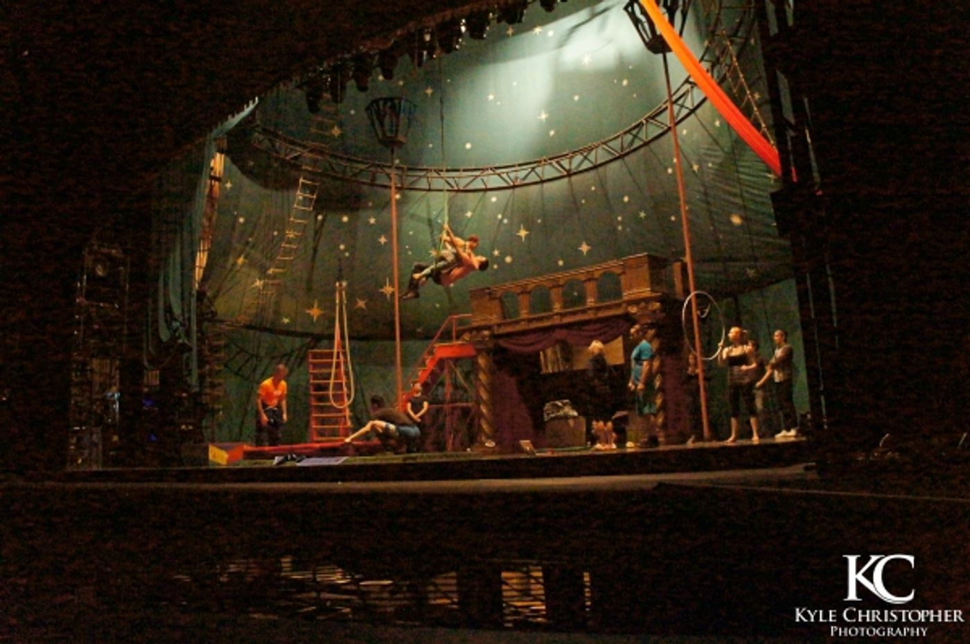 Exclusive Photo Flash: PIPPIN Tour Meets the Press at Music Hall at Fair Park; Rehearsal Sneak Peek!  Image