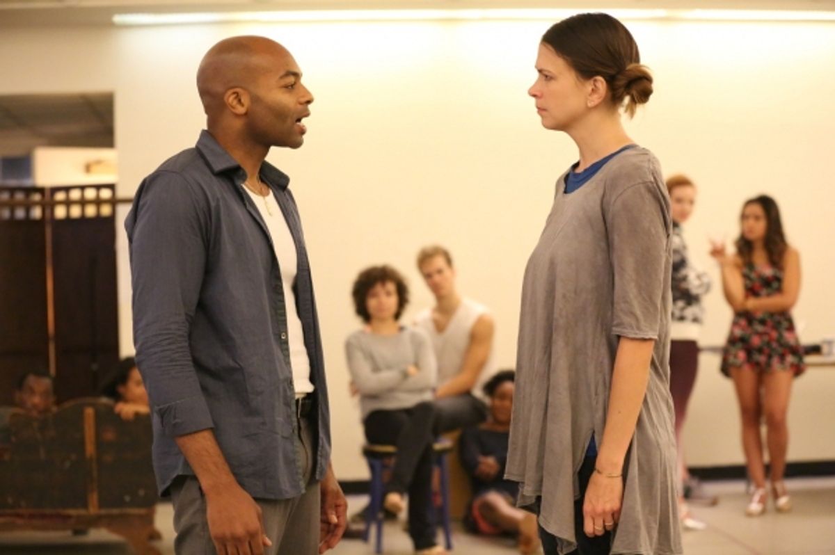 Brandon Victor Dixon, Sutton Foster at 
