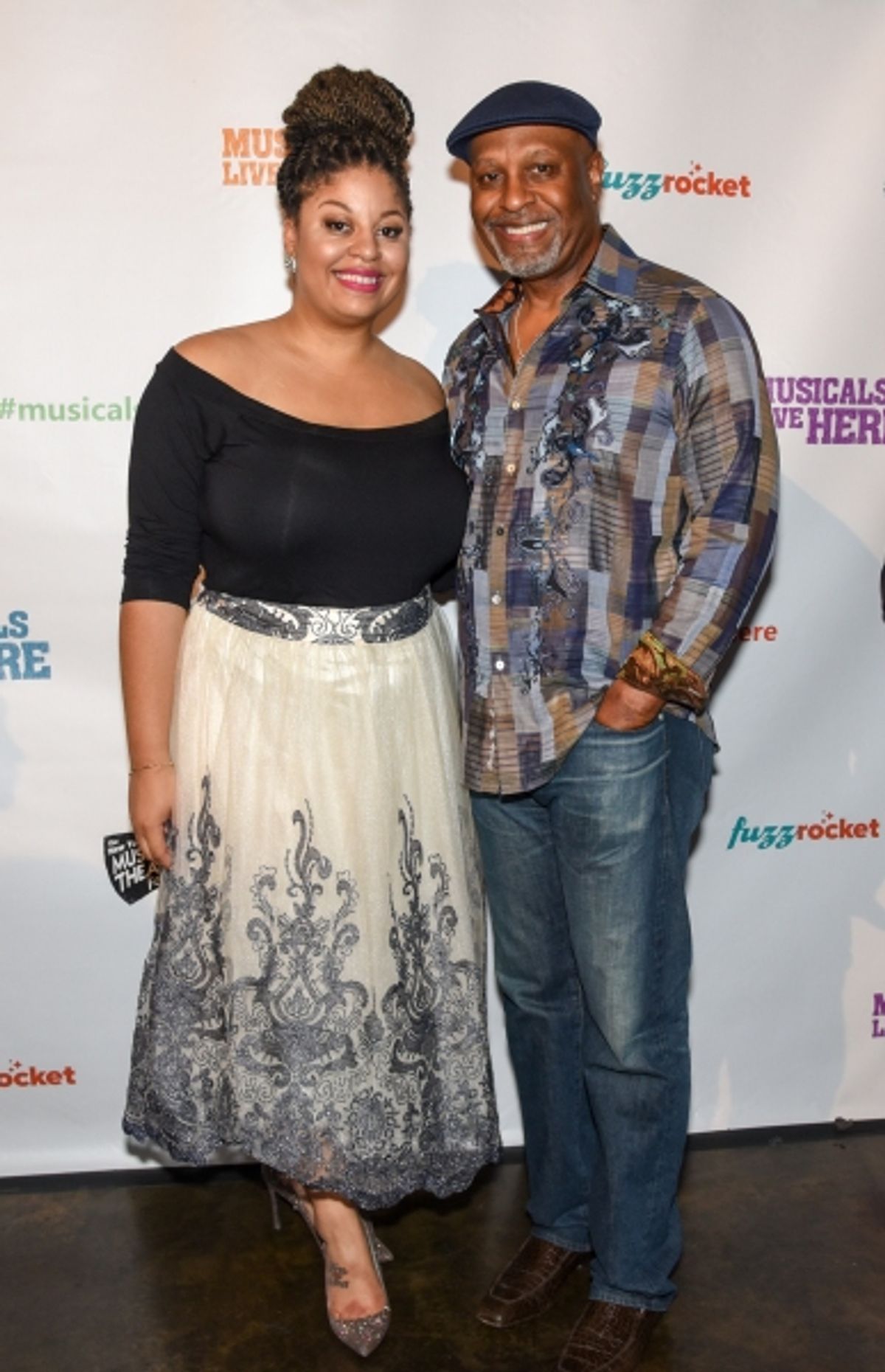 Gavyn Pickens of ACAPPELLA and father James Pickens Jr. at 