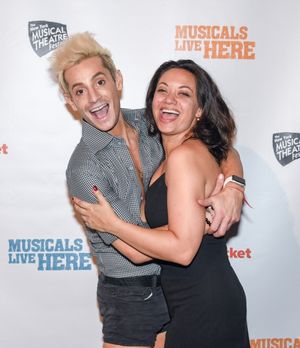 Frankie Grande and Jen Bender @ BroadwayWorld Frankie Grande and Jen Bender Photo