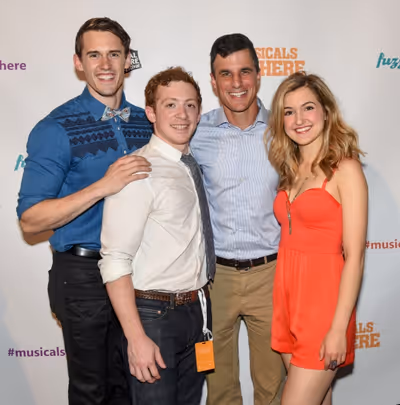 Ken Davenport and CLAUDIO QUEST cast Photo