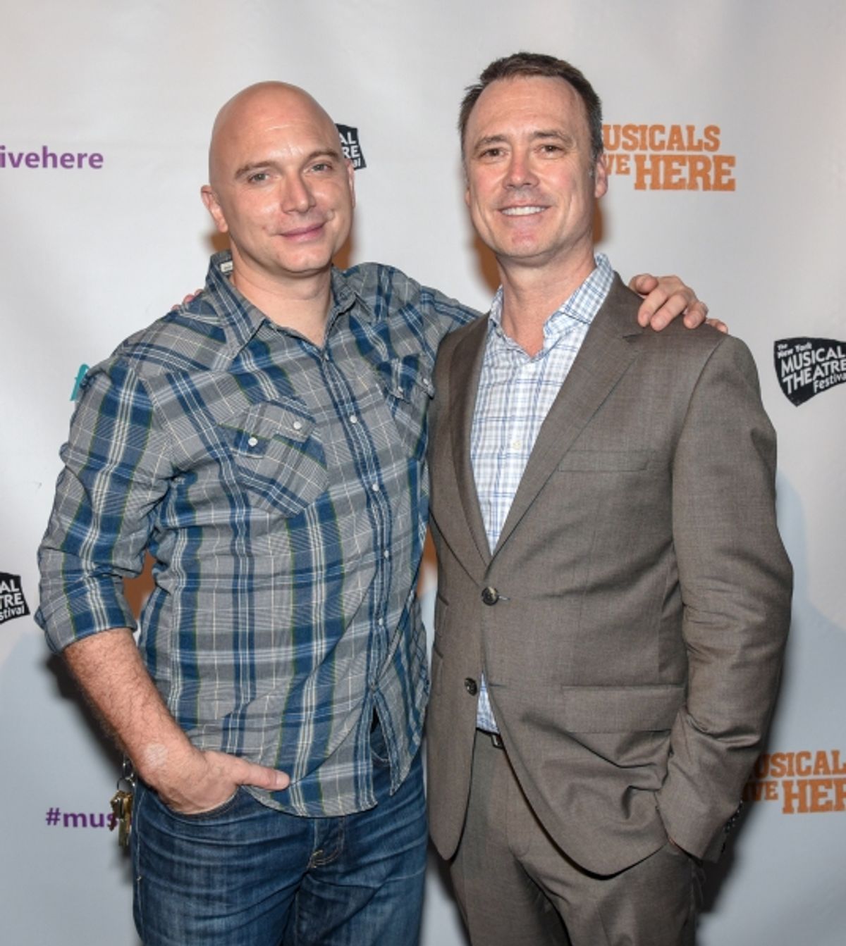 Michael Cerveris and Dan Markley at 