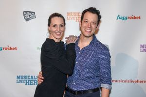 Shannon Lewis and John Tartaglia Photo