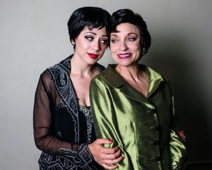 Michelle Lauto as Liza and Nancy Hays as Judy Garland Photo