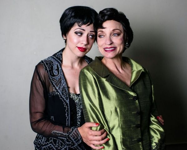 Michelle Lauto as Liza and Nancy Hays as Judy Garland Photo