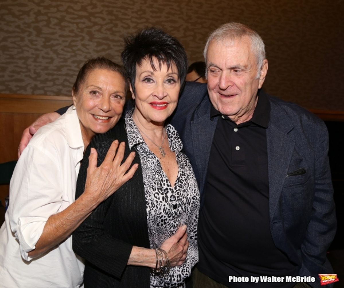 Graciela Daniele, Chita Rivera and John Kander at 