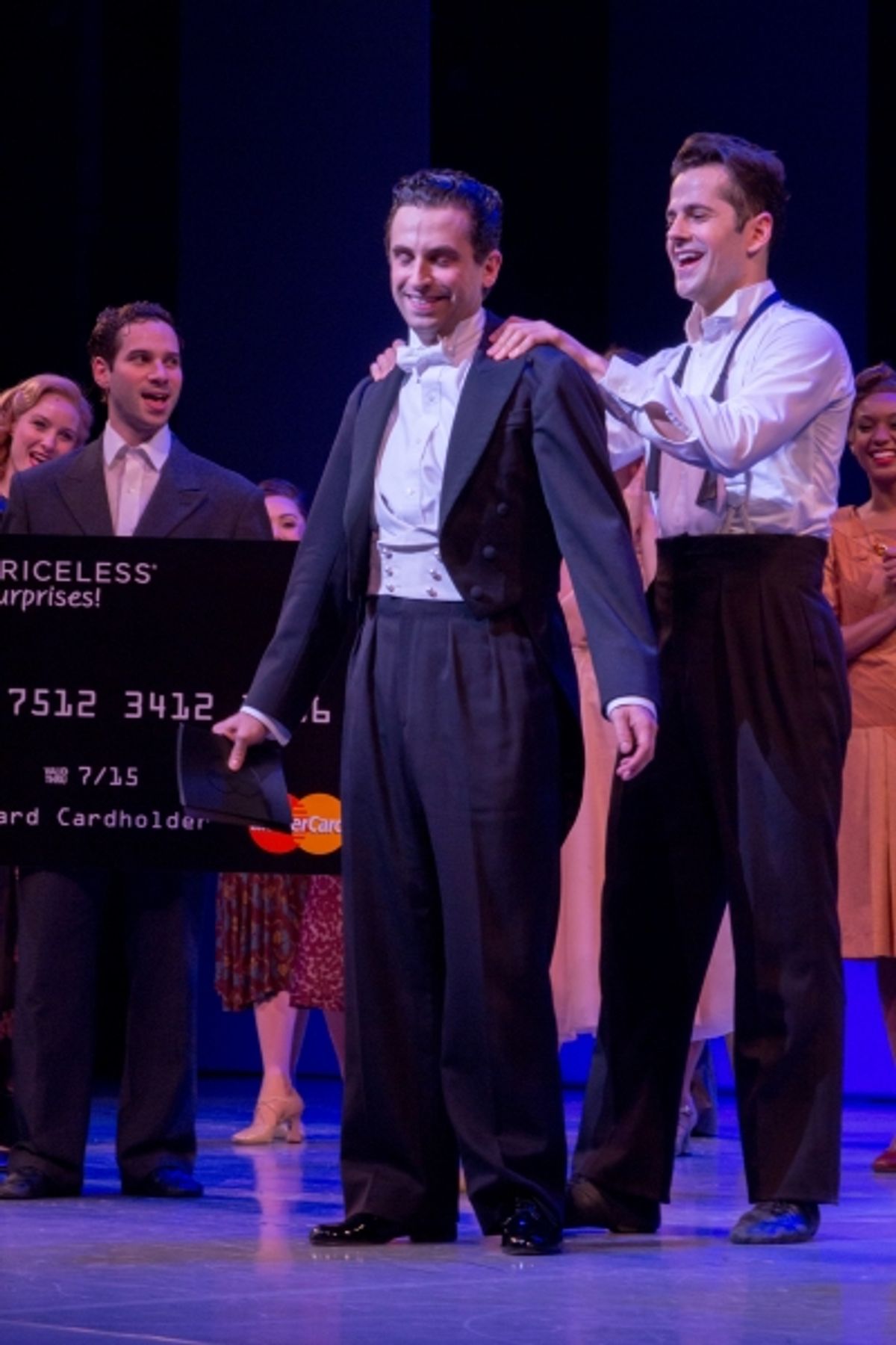 Brandon Uranowitz, Robert Fairchild at 