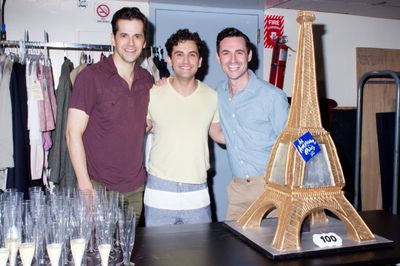 Robert Fairchild, Brandon Uranowitz, Max von Essen Photo
