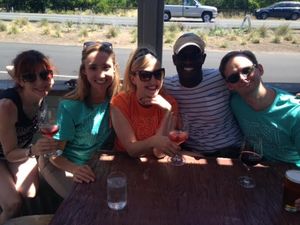 Erin Mcguire, Liz Kimball, Maggie Cansler, Eric Jackson, and Scott Barnhard Photo