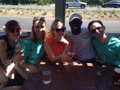 Erin Mcguire, Liz Kimball, Maggie Cansler, Eric Jackson, and Scott Barnhard Photo