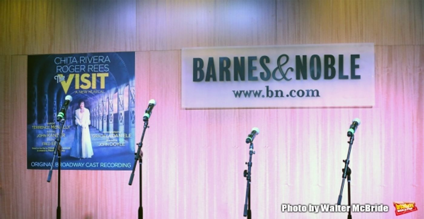 Photo Coverage: Claire's Back...Again! THE VISIT Cast Renites for a Performance at Barnes & Noble Photo Coverage: Claire's Back...Again! THE VISIT Cast Renites for a Performance at Barnes & Noble Image