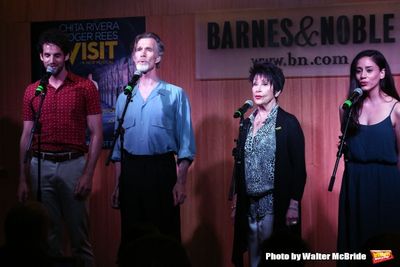 John Riddle, Tom Nelis, Chita Rivera and Michelle Veintimilla Photo
