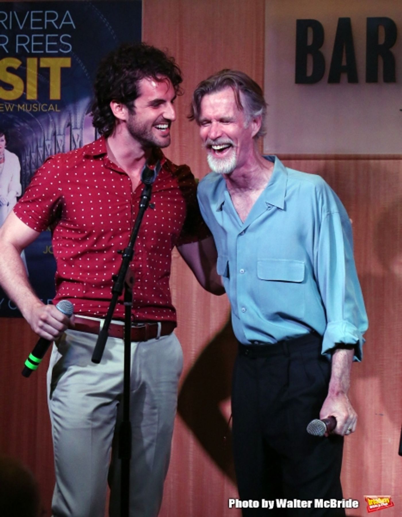 Photo Coverage: Claire's Back...Again! THE VISIT Cast Renites for a Performance at Barnes & Noble Photo Coverage: Claire's Back...Again! THE VISIT Cast Renites for a Performance at Barnes & Noble Image