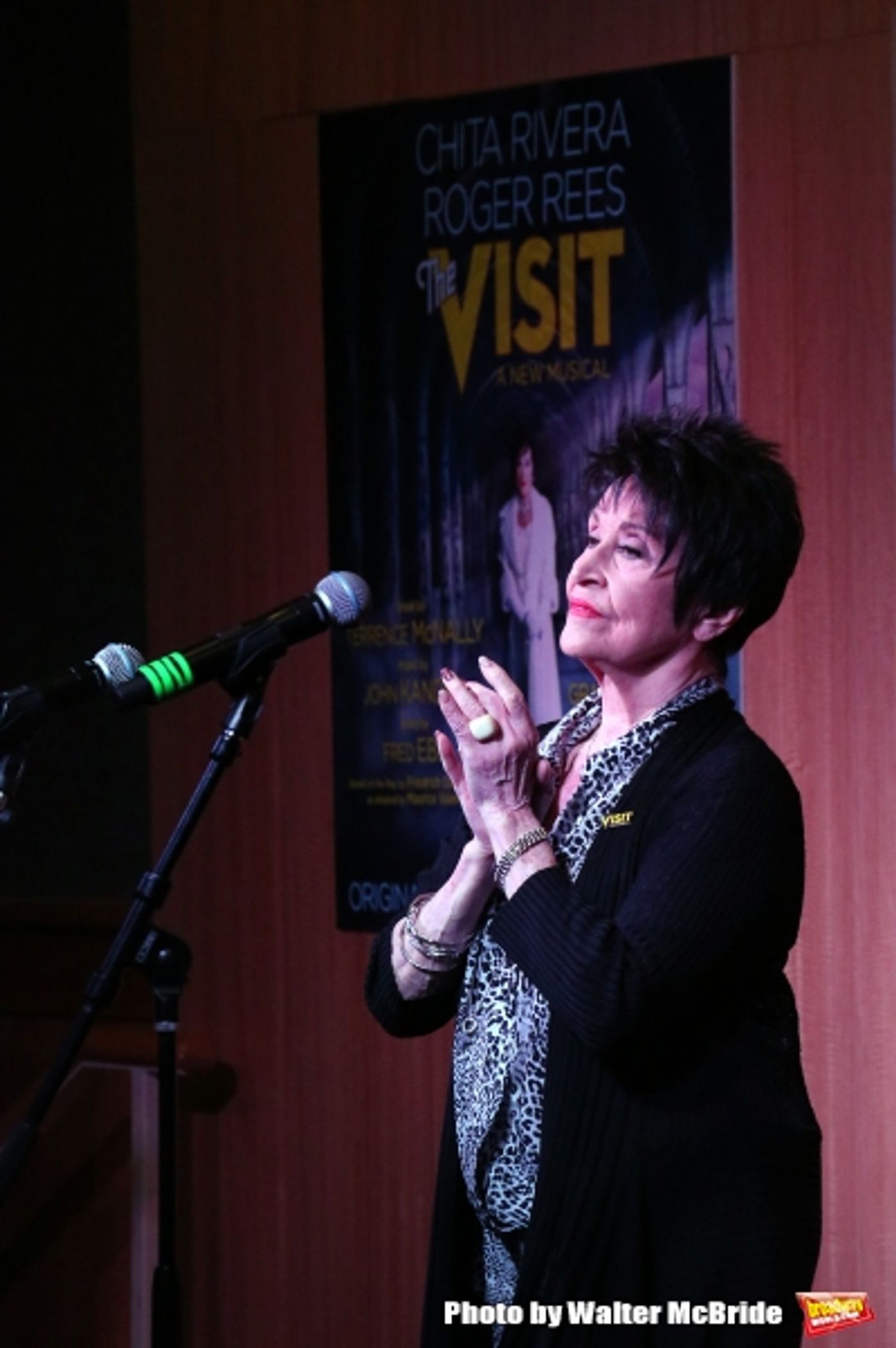 Photo Coverage: Claire's Back...Again! THE VISIT Cast Renites for a Performance at Barnes & Noble  Image