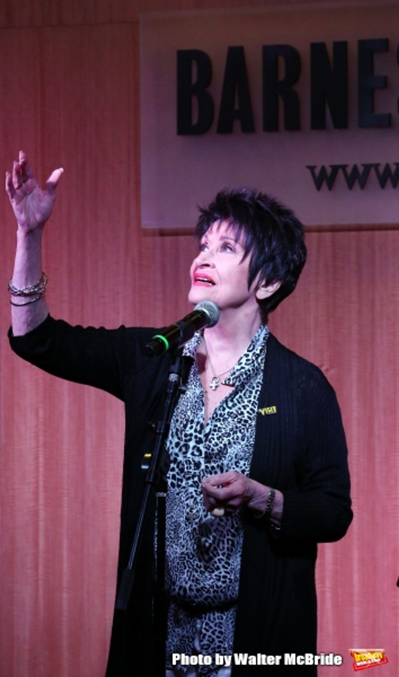 Photo Coverage: Claire's Back...Again! THE VISIT Cast Renites for a Performance at Barnes & Noble  Image