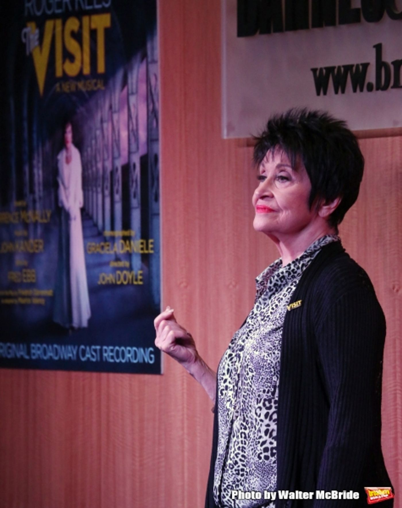 Photo Coverage: Claire's Back...Again! THE VISIT Cast Renites for a Performance at Barnes & Noble  Image