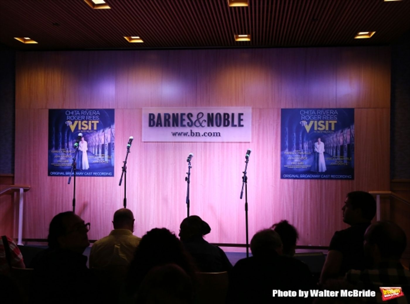 Photo Coverage: Claire's Back...Again! THE VISIT Cast Renites for a Performance at Barnes & Noble Photo Coverage: Claire's Back...Again! THE VISIT Cast Renites for a Performance at Barnes & Noble Image