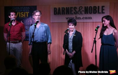 John Riddle, Tom Nelis, Chita Rivera and Michelle Veintimilla Photo