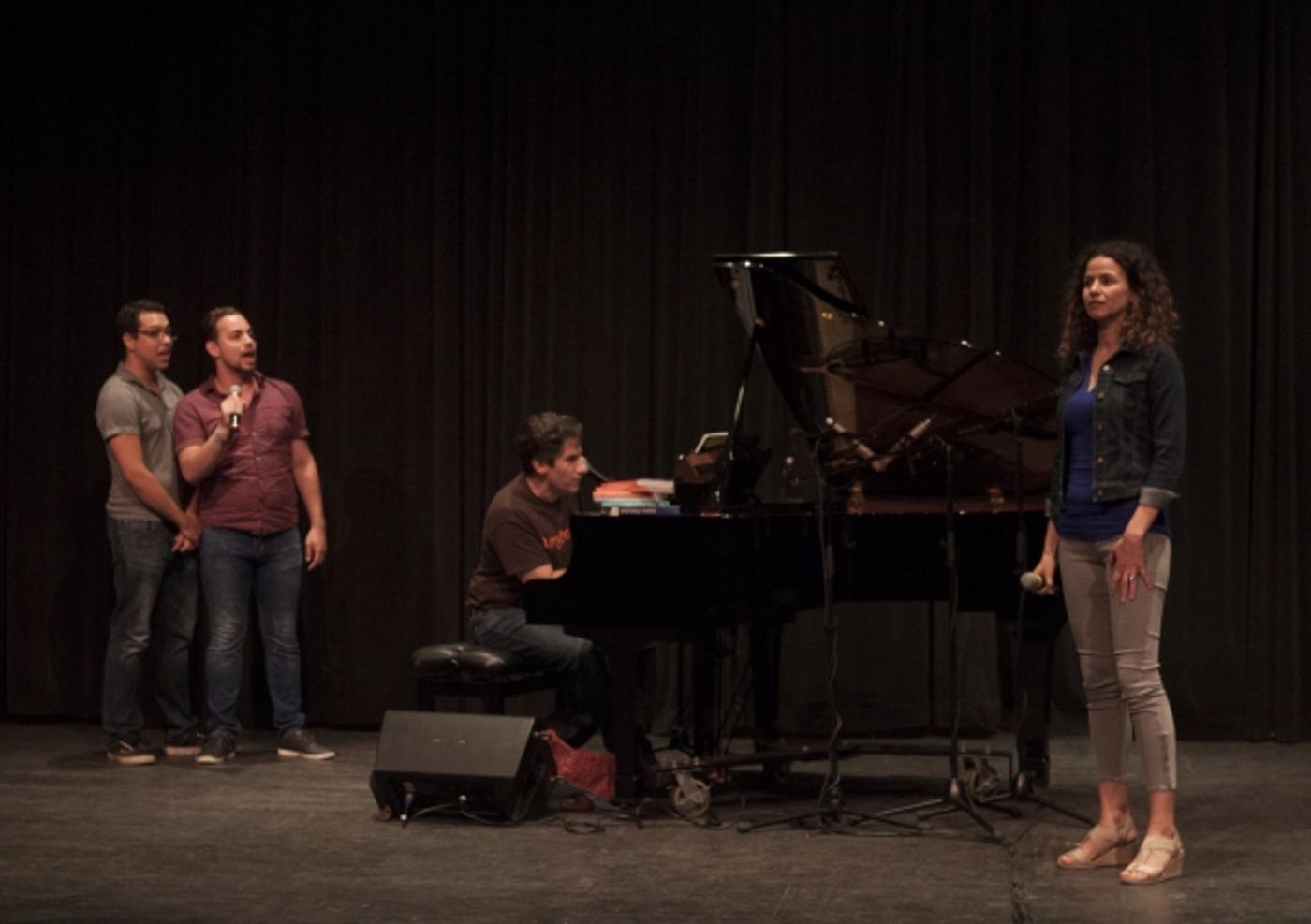 Photo Flash: Mandy Gonzalez & Seth Rudetsky Perform at French Woods Festival Summer Camp Photo Flash: Mandy Gonzalez & Seth Rudetsky Perform at French Woods Festival Summer Camp Image