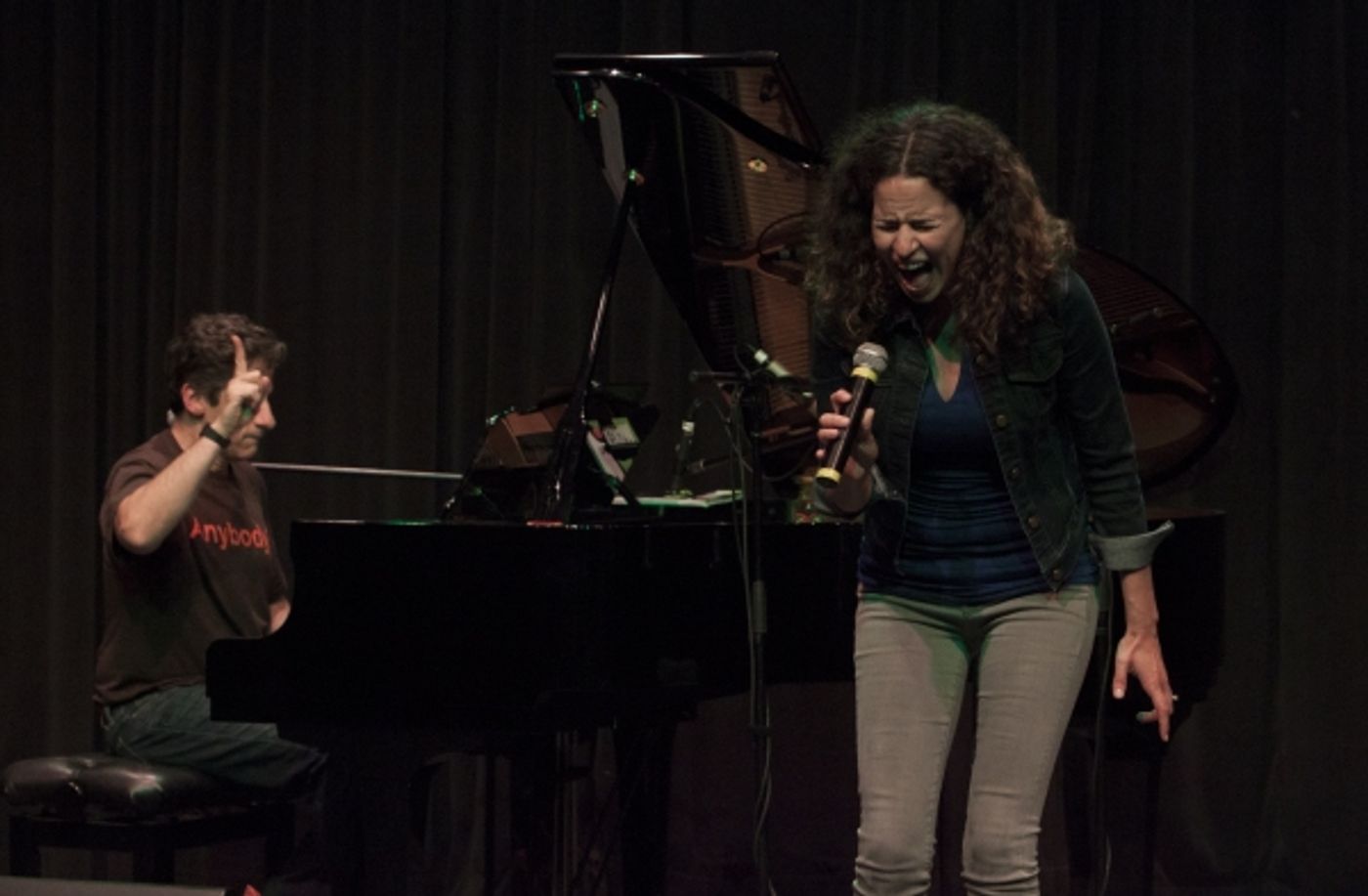 Photo Flash: Mandy Gonzalez & Seth Rudetsky Perform at French Woods Festival Summer Camp Photo Flash: Mandy Gonzalez & Seth Rudetsky Perform at French Woods Festival Summer Camp Image
